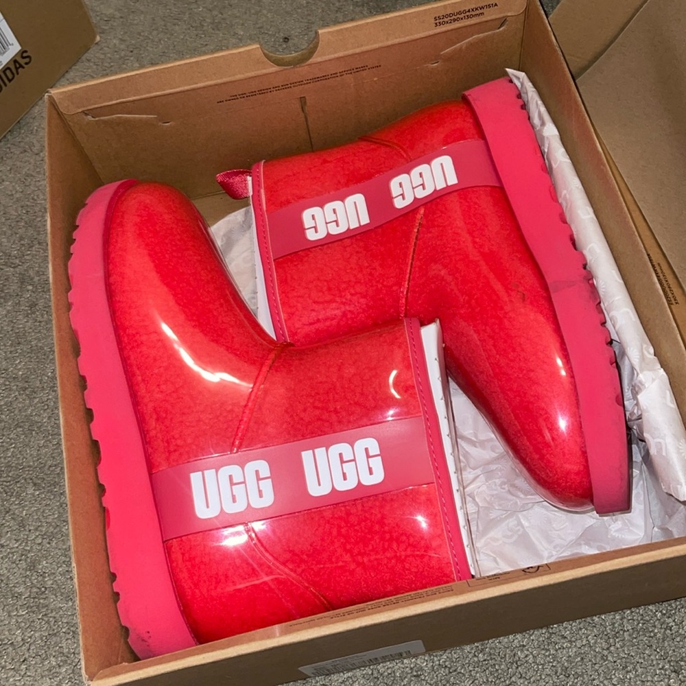 Red Clear Uggs